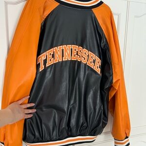Tennessee Women's Orange and Black Bomber Jacket